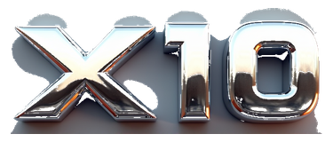 x10 logo